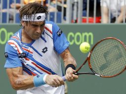 David deja a España sólo con un representante en el torneo, Rafa Nadal. AP /