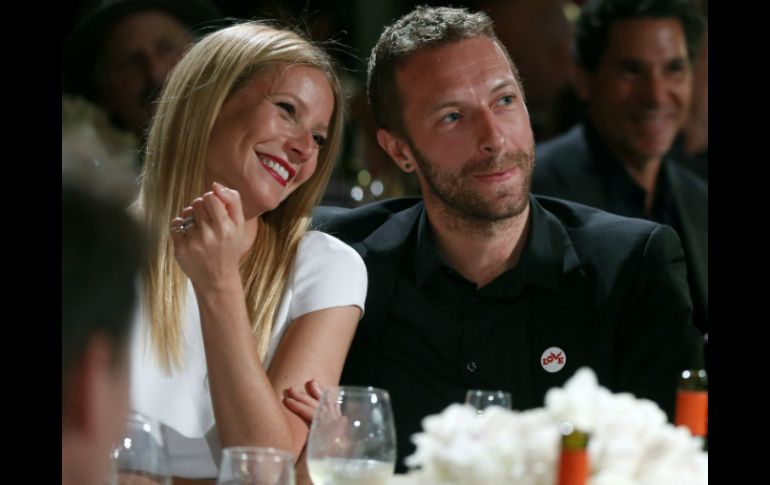 Paltrow y Martin, que se casaron a finales de 2003 en Santa Mónica, California. EFE /