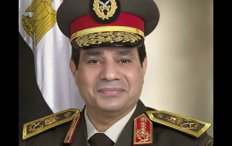 Abdel Fatah al Sisi promete seguir luchando todos los días para liberar a Egipto del terrorismo. EFE /