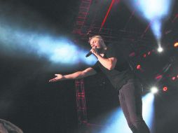 Exitoso debut. La banda comandada por Dan Reynolds puso a bailar a los asistentes en su primera vez en Guadalajara.  /