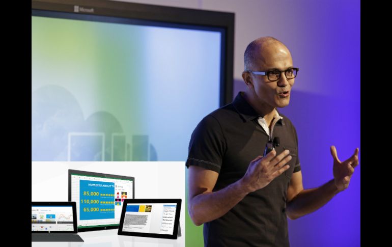 El evento sirvió, también, para presentar al nuevo consejero, Satya Nadella. ESPECIAL /