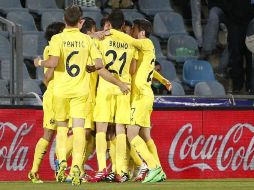 El equipo de García Toral se llevó tres puntos que le permiten seguir en la pelea. EFE /