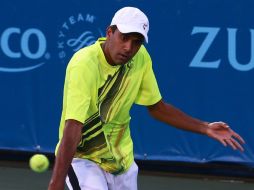 Rajeev Ram (en la foto) vence con facilidad al japonés Hiroki Moriya. ARCHIVO /