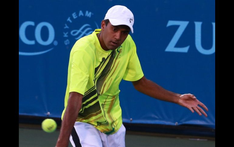 Rajeev Ram (en la foto) vence con facilidad al japonés Hiroki Moriya. ARCHIVO /