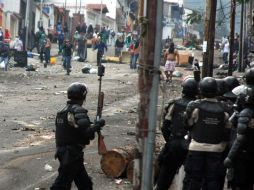 Un funcionario venezolano aseguró que las manifestaciones 'no son pacíficas, no son sólo de estudiantes, ni representan la mayoría'. AFP /