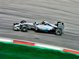 Nico Rosberg también tuvo la mejor vuelta en la segunda ronda de pruebas libres.  /