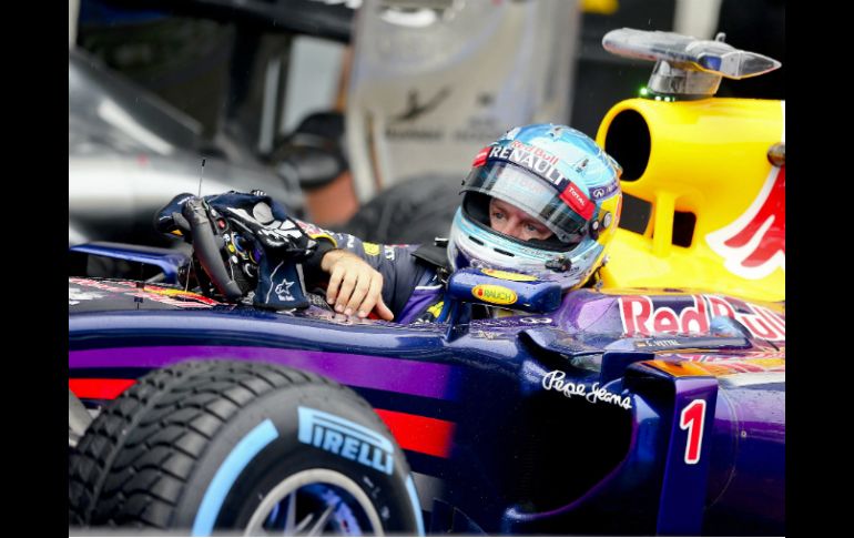 Sebastian Vettel, cuádruple campeón del mundo de Fórmula Uno, arrancará segundo en el Gran Premio de Malasia. AFP /