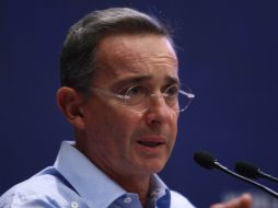 Álvaro Uribe afirma que es un hombre firme y no tramposo. ARCHIVO /