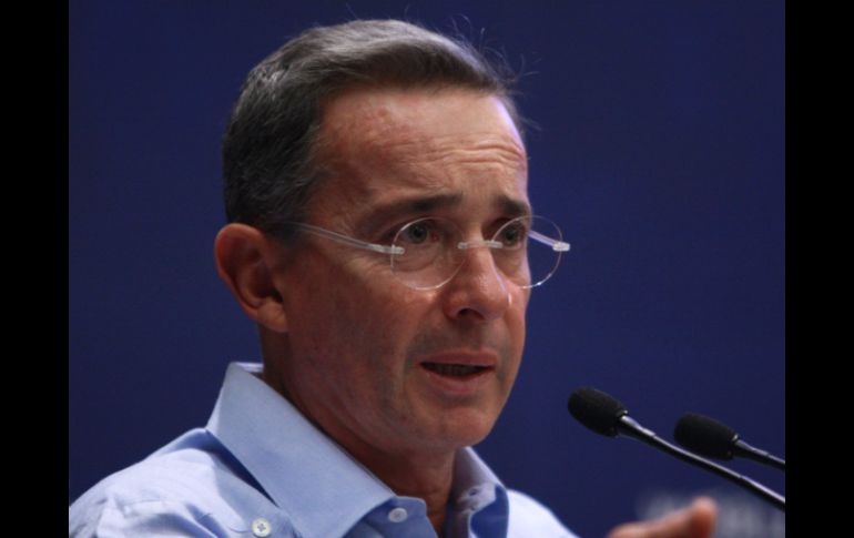 Álvaro Uribe afirma que es un hombre firme y no tramposo. ARCHIVO /