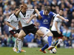 El encuentro no resultó sencillo para el Everton, que se adelantó en el marcador con un gol. AP /