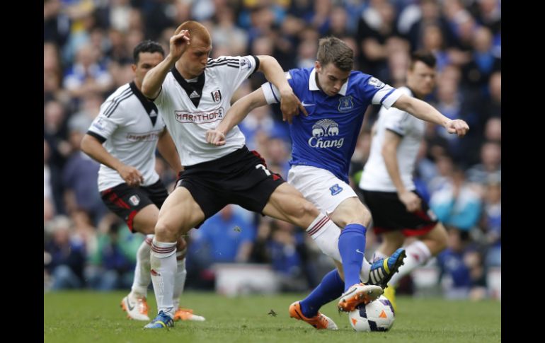 El encuentro no resultó sencillo para el Everton, que se adelantó en el marcador con un gol. AP /