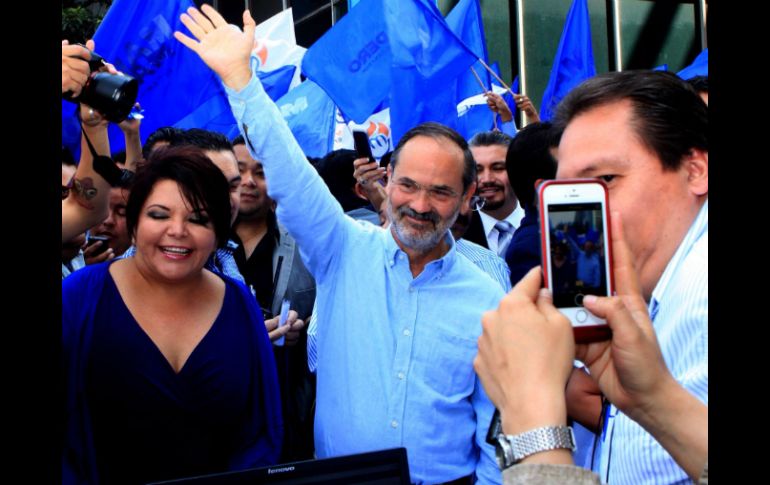 Gustavo Madero habría tirado el pacto y se presentó, mientras que Cordero no lo hizo. SUN /