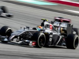 Esteban ha mostrado desde pretemporada problemas de velocidad con respecto a los demás coches. EFE /