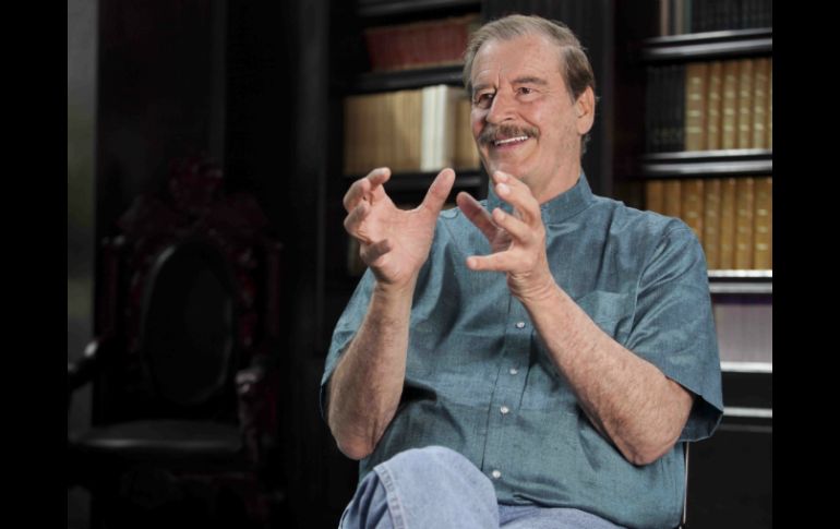 Vicente Fox afirma que 80 mil personas fueron asesinadas durante el sexenio de Felipe Calderón. SUN /