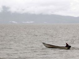 Actualmente el Lago de Chapala se encuentra a 40.9% de su capacidad, y la temporada de estiaje apenas comienza. ARCHIVO /