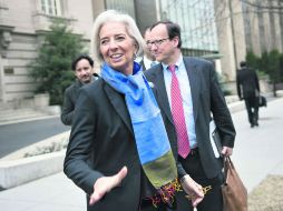 Christine Lagarde. La directora del FMI afirma que se requiere cambiar la velocidad hacia un desarrollo más rápido y sostenido. AFP /