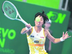 Combativa. Kimiko necesitó dos horas y 18 minutos para avanzar a la siguiente ronda. EFE /