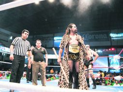 Otro reto. El Bárbaro Cavernario forma parte de la tercera temporada del reality show del CMLL 'En busca de un ídolo'.  /