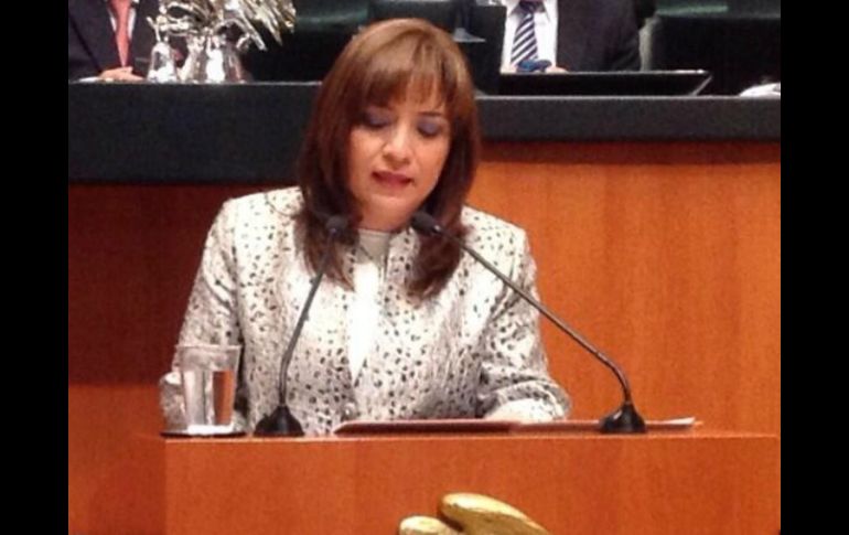 Lisbeth Hernández sustituirá a Arely Gómez, quien declinó presidir e integrar la comisión. TOMADA DE @LisbethLecona  /