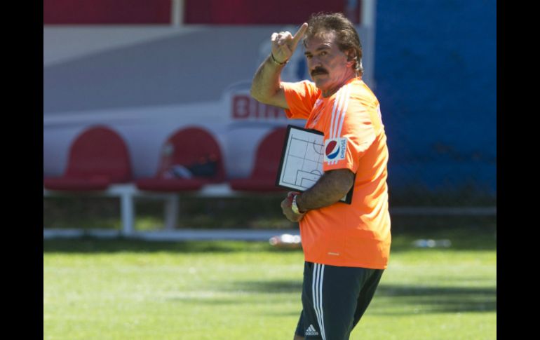 La Volpe ya trabaja en entrenamientos con el 'Rebaño Sagrado'. ARCHIVO /