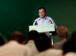 El secretario de Hacienda y Crédito Público participó en la 77 Convención Bancaria. AFP /