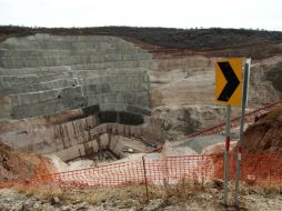 Llegando a 80 metros la obra tendría que detenerse para hacer el ajuste del proyecto. ARCHIVO /