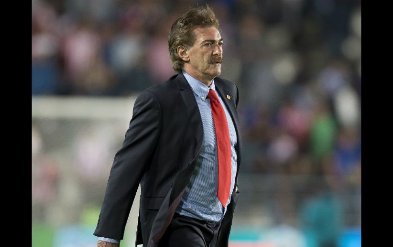 Ricardo Antonio La Volpe reconoce que el triunfo dará tranquilidad al equipo. MEXSPORT /