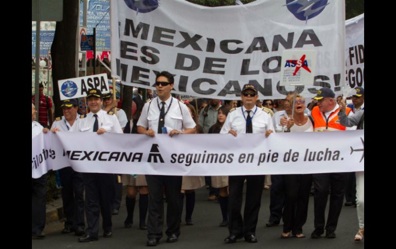 La resolución judicial que declara la quiebra de la aerolínea es una mala señal para la clase trabajadora. ARCHIVO /