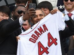 Este fue el momento en el que 'Big Papi' tomó la foto que sucitó la polémica. ARCHIVO /