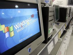 La empresa de software Microsoft lanzó el 25 de octubre de 2001 el sistema operativo Windows XP. ARCHIVO /