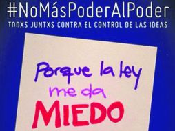 Convocatoria. En las redes sociales circula la siguiente invitación contra la norma de telecomunicaciones. ESPECIAL /