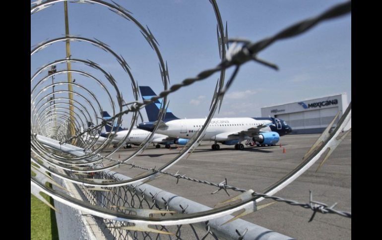 Una juez de concurso mercantil anunció el 04 de abril la quiebra de la aerolínea Mexicana de Aviación. ARCHIVO /