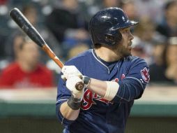 Jason Kipnis provocó dos carreras para el triunfo de Indios. AP /