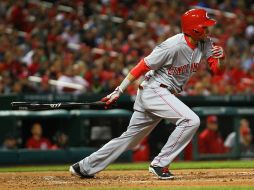 Billy Hamilton aportó tres hits y sus primeros dos robos de base. AP /