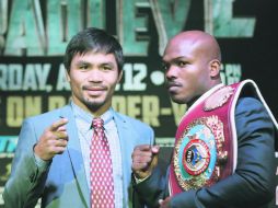 Pacquiao buscará cobrar venganza de la derrota polémica que sufrió ante Bradley en 2012. AP /