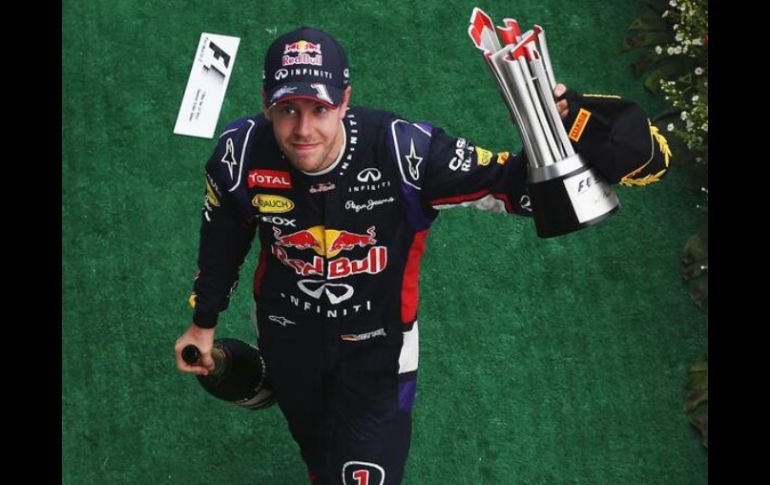 El Gran Premio de China fue donde Vettel ganó su primera carrera con Red Bull Racing en 2009. Foto: @redbullshop. ESPECIAL /