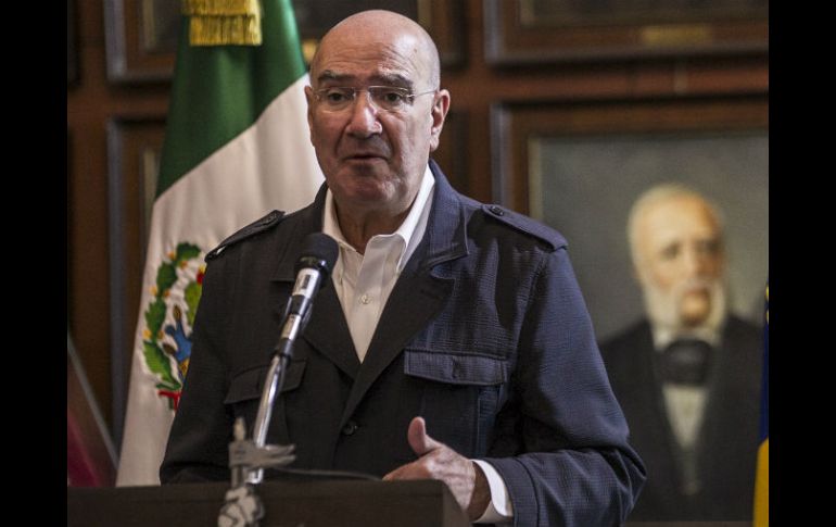 Juan José Guerra Abud señala que la prioridad de abasto de agua para Guadalajara se impone.  /