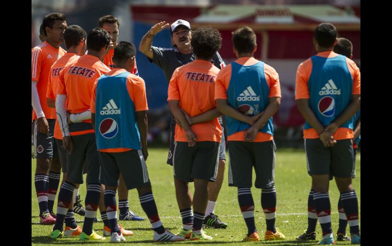 Chivas se prepara para recibir al Morelia el próximo domingo en el Omnilife.  /