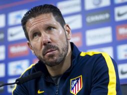 El ''Cholo'' declara que el Getafe ''tiene muchas necesidades'', pero le motivará jugar ante su equipo, el ''Atleti''. EFE /