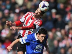 Los Toffees aprovechan el mal paso de los Gunners y rebasan en la clasificación de la Liga Premier. AP /