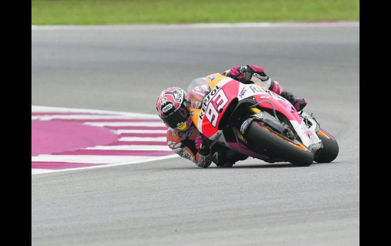 El piloto español de Honda, Marc Márquez continúa con su dominio absoluto en la MotoGP en su segunda temporada. AFP /