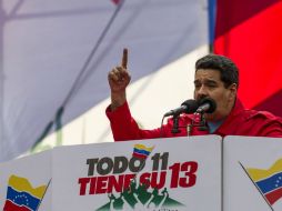 Nicolás Maduro cumple este lunes su primer año de mandato. EFE /