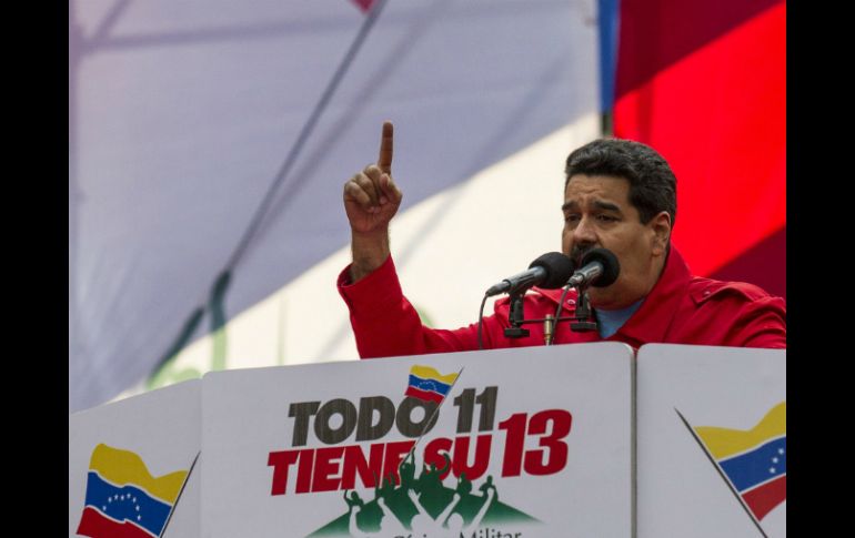 Nicolás Maduro cumple este lunes su primer año de mandato. EFE /