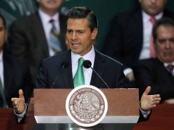 En un spot publicitario, Enrique Peña Nieto asegura que con 'esta reforma bajará el precio de la luz y del gas'.  /