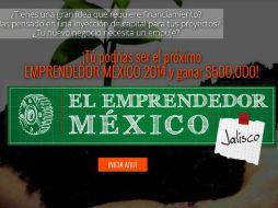 'El Emprendedor de México' es organizado por la Sedeco y el canal especializado de televisión WOBI. ESPECIAL /