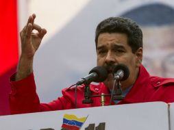 Nicolás Maduro afirma que este año ha protegido con amor al pueblo. ARCHIVO /