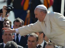 Este año el líder católico mantendrá una costumbre que tenía desde sus tiempos como arzobispo de Buenos Aires. AFP /