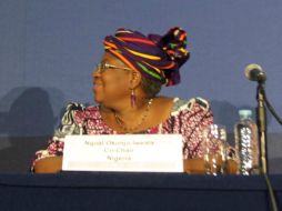 Ngozi Okonjo, ministra de Finanzas de Nigeria, señala que se podría dar incentivos a empresas para que paguen impuestos. NTX /