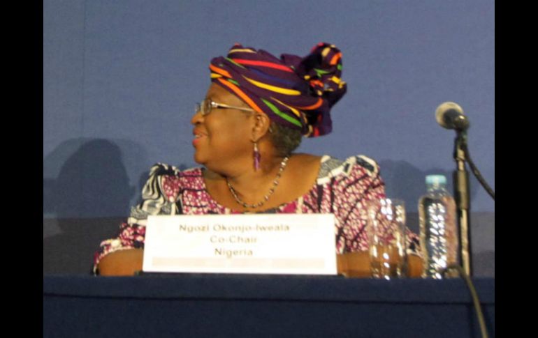 Ngozi Okonjo, ministra de Finanzas de Nigeria, señala que se podría dar incentivos a empresas para que paguen impuestos. NTX /