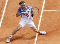 David echa al número uno de la ATP de una competencia en la que era favorito. AFP /